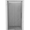 Mexen Rox Schiebeduschtüren 135 cm, transparent, Gun Metal - 8C2-135-000-95-00