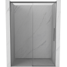 Mexen Rox Schiebetüren für die Dusche 150 cm, transparent, Gun Metal - 8C2-150-000-95-00