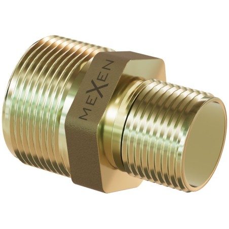 Mexen BRASS Messing-Reduziernippel 3/4 AG x 1/2 AG - W97405-3412