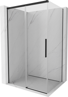Mexen Rox Schiebeduschkabine 160 x 75 cm, transparent, schwarz - 8C2-160-075-70-00