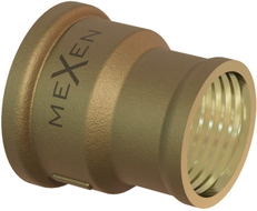 Mexen BRASS Messing-Reduziermuffe 3/4 IG x 1/2 IG - W97406-3412