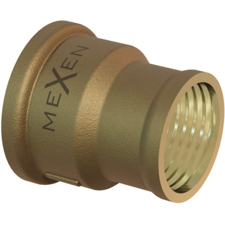 Mexen BRASS Messing-Reduziermuffe 5/4 IG x 3/4 IG - W97406-5434
