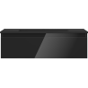 Mexen Orio Badezimmerschrank 80 cm mit Waschbecken Otis, 1 Schublade, schwarz glänzend/schwarz matt - 91A10-08023-1-BF70-W18M71