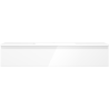 Mexen Orio Badezimmer-Unterschrank 120 cm mit Waschbecken Otis, 1 Schublade, weiß glänzend - 91A10-12023-1-BF00-W18M00