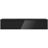 Mexen Orio Badezimmerschrank 120 cm mit Waschbecken Otis, 1 Schublade, Schwarz Glanz/Schwarz Matt - 91A10-12023-1-BF70-W18M71