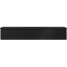 Mexen Orio Badezimmerschrank 140 cm mit Waschbecken Otis, 1 Schublade, schwarz matt - 91A10-14023-1-BF71-W18M71
