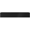 Mexen Orio Badezimmerschrank 160 cm mit Waschbecken Otis, 1 Schublade, Schwarz Matt - 91A10-16023-1-BF71-W18M71