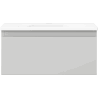 Mexen Orio Badezimmer-Schrank 50 cm mit Waschbecken Vela, 1 Schublade, grau matt/weiß matt - 91A10-05023-1-BF62-W23M01