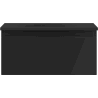 Mexen Orio Badezimmerschrank 50 cm mit Waschbecken Vela, 1 Schublade, schwarz matt - 91A10-05023-1-BF71-W23M71