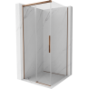Mexen Rox Schiebeduschkabine 120 x 120 cm, transparent, Roségold - 8C2-120-120-60-00