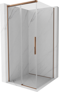 Mexen Rox Schiebeduschkabine 120 x 120 cm, transparent, Roségold - 8C2-120-120-60-00
