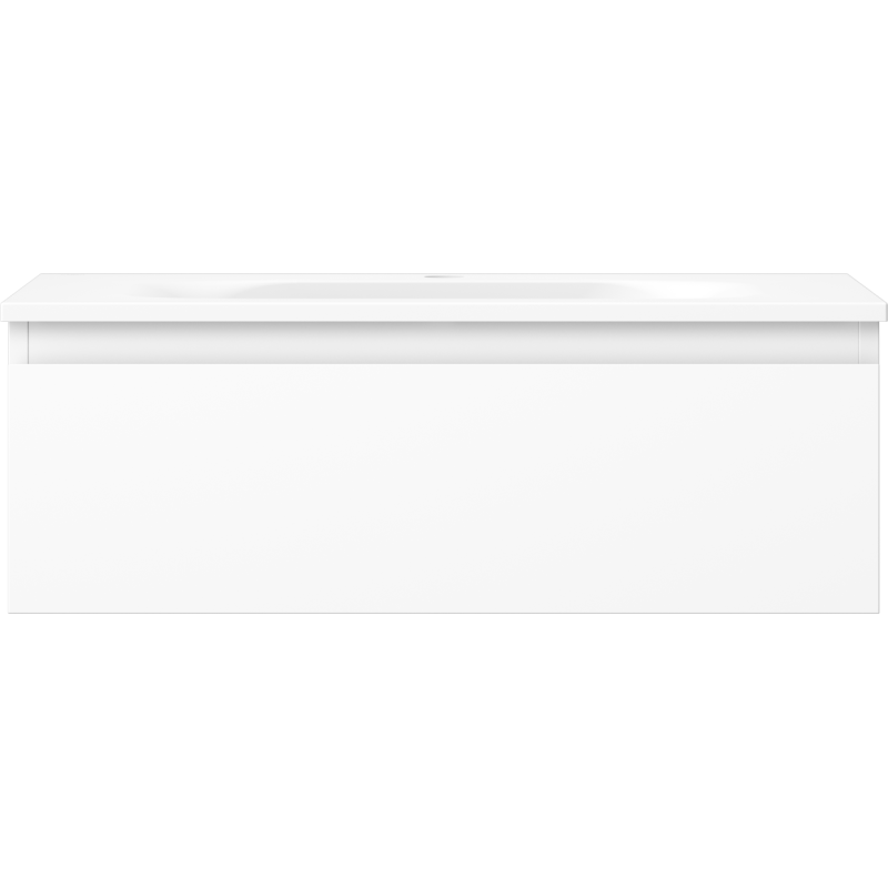 Mexen Orio Badezimmerschrank 70 cm mit Waschbecken Vela, 1 Schublade, Weiß Matt - 91A10-07023-1-BF01-W23M01