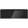 Mexen Orio Badezimmerschrank 80 cm mit Waschbecken Vela, 1 Schublade, Schwarz glänzend/Schwarz matt - 91A10-08023-1-BF70-W23M71