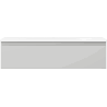 Mexen Orio Badezimmerschrank 90 cm mit Waschbecken Vela, 1 Schublade, grau matt/weiß matt - 91A10-09023-1-BF62-W23M01