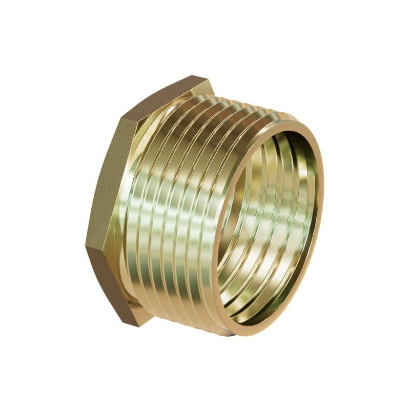 Mexen BRASS Messingreduzierung 6/4 AG x 5/4 IG - W97407-6454