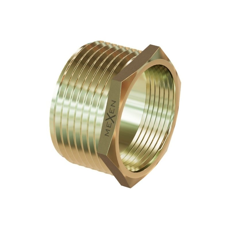 Mexen BRASS Messingreduzierung 6/4 AG x 5/4 IG - W97407-6454