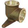 Mexen BRASS Messing-Wandwinkel mit 1/2 AG x 1/2 AG - W97408-1212
