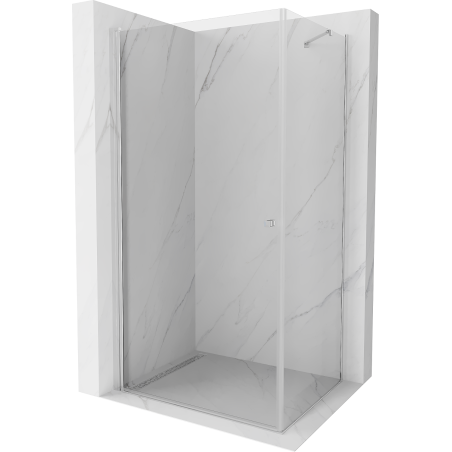 Mexen Pretoria Duschkabine schwenkbar 90 x 120 cm, transparent, Chrom - 852-090-120-01-00