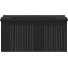 Mexen Rivel Badezimmerschrank 50 cm mit Waschbecken Otis, 1 Schublade, geriffelt, schwarz matt - 91A20-05023-1-BF71-W18M71