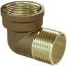 Mexen BRASS Messingwinkel 2 Außengewinde x 2 Innengewinde - W97410-2020