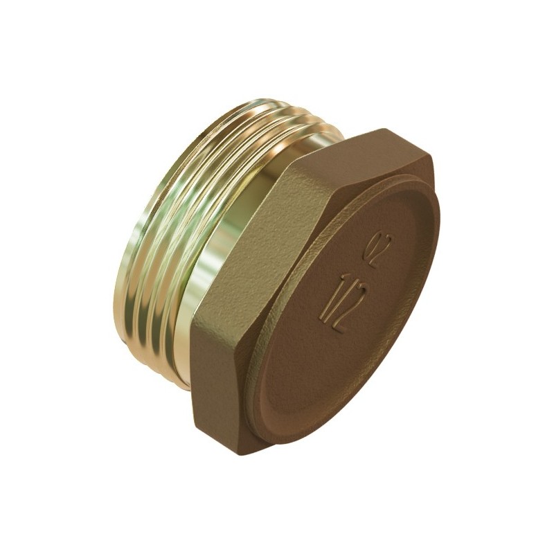 Mexen BRASS Messingstopfen 3/4 GZ - W97413-34