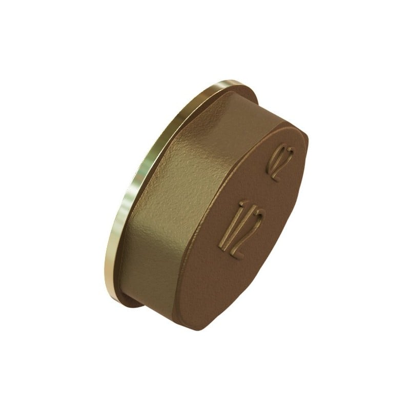 Mexen BRASS Messing-Endkappe 3/8 IG - W97414-38