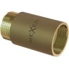 Mexen BRASS runde Messingverlängerung 3/4 Innengewinde x 3/4 Außengewinde, 10 mm - W97415-3434-10