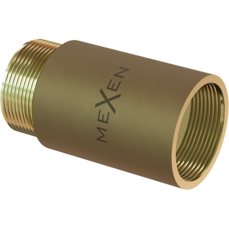 Mexen BRASS runde Messingverlängerung 3/4 IG x 3/4 AG, 60 mm - W97415-3434-60