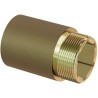 Mexen BRASS rundes reduzierendes Messingverlängerungsstück 1/2 IG x 3/8 AG, 10 mm - W97416-1238-10