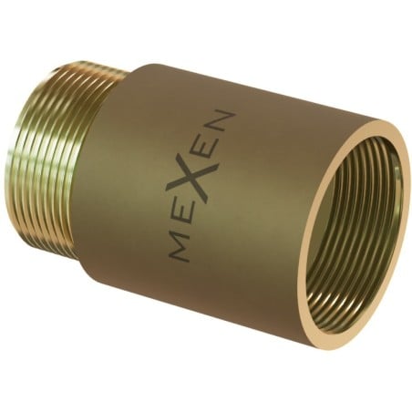 Mexen BRASS runde Messing-Reduktionsverlängerung 3/4 IG x 1/2 AG, 10 mm - W97416-3412-10