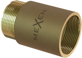 Mexen BRASS runde Messing-Reduktionsverlängerung 3/4 IG x 1/2 AG, 10 mm - W97416-3412-10