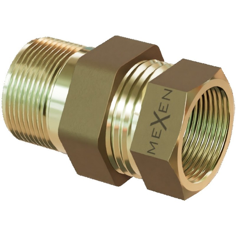 Mexen BRASS gerader Messinganschluss 5/4 AG x 5/4 IG - W97417-5454