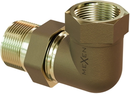 Mexen BRASS Messing-Winkelverschraubung 1 AG x 1 IG - W97418-1010