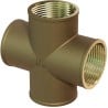 Mexen BRASS Messing Vierfach-Verbinder 1/2 IG x 1/2 IG x 1/2 IG x 1/2 IG - W97418-12121212