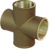 Mexen BRASS Messing Vierwege-Verteiler 3/4 Zoll IG x 3/4 Zoll IG x 3/4 Zoll IG x 3/4 Zoll IG - W97418-34343434