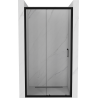 Mexen Apia Duschschiebetür 150 cm, transparent, schwarz - 845-150-000-70-00