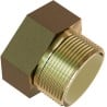 Mexen BRASS Reduzierung, Überwurfmutter-Schraubverbindung aus Messing 1 IG x 1/2 AG - W97419-1012