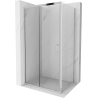 Mexen Apia Schiebeduschkabine 120 x 80 cm, transparent, Chrom - 840-120-080-01-00