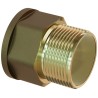Mexen BRASS Messingverlängerung 1/2 IG x 1/2 AG, 20 mm - W97420-1212-20