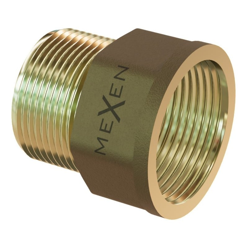Mexen BRASS Messingverlängerung 1/2 IG x 1/2 AG, 35 mm - W97420-1212-35
