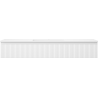 Mexen Rivel Badezimmer-Schrank 140 cm mit Waschbecken Otis, 1 Schublade, gerillt, weiß matt - 91A20-14023-1-BF01-W18M01