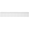 Mexen Rivel Badezimmermöbel 160 cm mit Waschbecken Otis, 1 Schublade, geriffelt, weiß matt - 91A20-16023-1-BF01-W18M01
