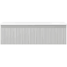 Mexen Rivel Badezimmerschrank 80 cm mit Waschbecken Vela, 1 Schublade, gerillt, grau matt/weiß matt - 91A20-08023-1-BF62-W23M01