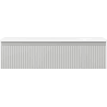 Mexen Rivel Badezimmermöbel 90 cm mit Waschbecken Vela, 1 Schublade, geriffelt, grau matt/weiß matt - 91A20-09023-1-BF62-W23M01