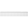 Mexen Rivel Badezimmerschrank 160 cm mit Waschbecken Vela, 1 Schublade, geriffelt, weiß matt - 91A20-16023-1-BF01-W23M01