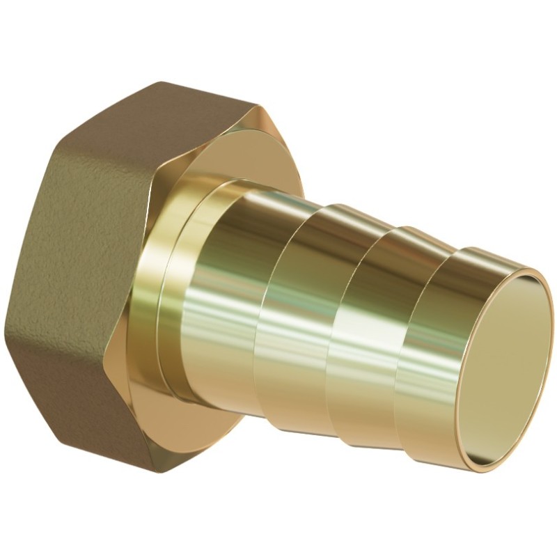 Mexen BRASS Messing-Schlauchanschluss 1/2 GW x 10 mm - W97422-1210