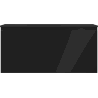 Mexen Orio Badezimmerunterschrank 100 cm mit Waschbecken Otis, 1 Schublade, schwarz matt - 91A10-10047-1-BF71-W18M71