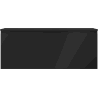 Mexen Orio Badezimmerschrank 120 cm mit Waschbecken Otis, 1 Schublade, schwarz matt - 91A10-12047-1-BF71-W18M71