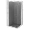 Mexen Pretoria duschkabine 80 x 80 cm, grafit, chrom - 852-080-080-01-40