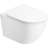 Mexen Lena 2.0 WC-Schüssel Rimless mit langsam schließendem Slim-Sitz, Duroplast, weiß glänzend - 3022L4000